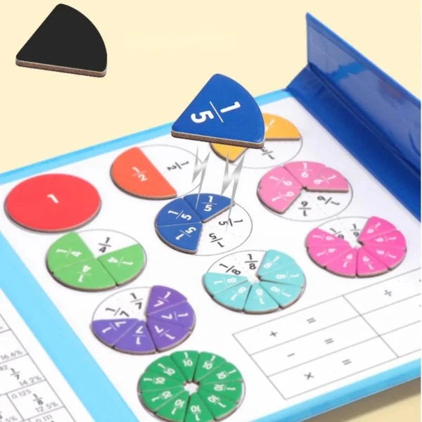 Jeu d'apprentissage de Fraction magnétique