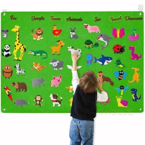 Monde en Feutrine™ - Le Tableau Créatif et Éducatif