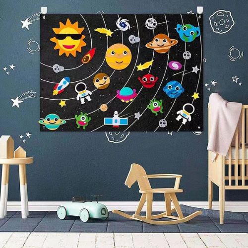 Monde en Feutrine™ - Le Tableau Créatif et Éducatif