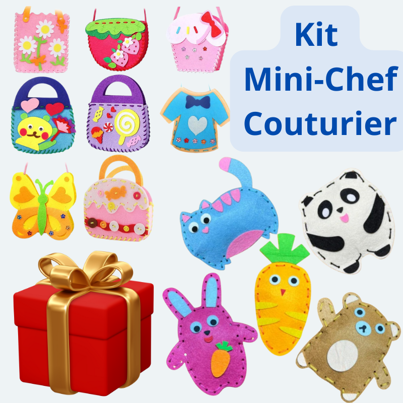 Mini-Couturier | Kit de Couture Ludique pour Enfants