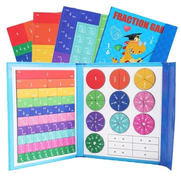 Jeu d'apprentissage de Fraction magnétique
