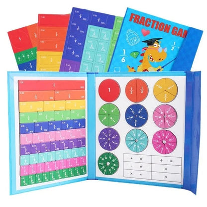 Jeu d'apprentissage de Fraction magnétique