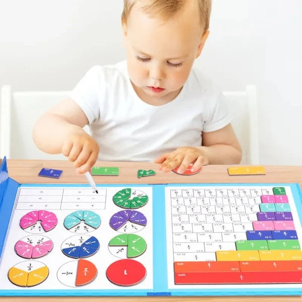 Jeu d'apprentissage de Fraction magnétique