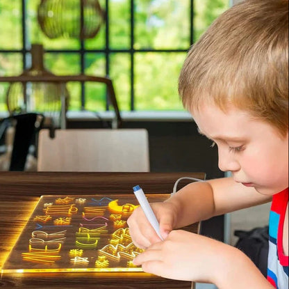Tablette LED Lumineuse™ – Le Cadeau Idéal pour Éveiller la Créativité !