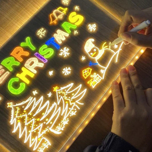 Tablette LED Lumineuse™ – Le Cadeau Idéal pour Éveiller la Créativité !